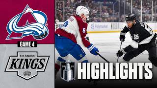 Avalanche Vs. Kings Nhl Playoff Highlights Game 4 April 26, 2026