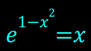 A Non-Standard Exponential Equation | Algebra