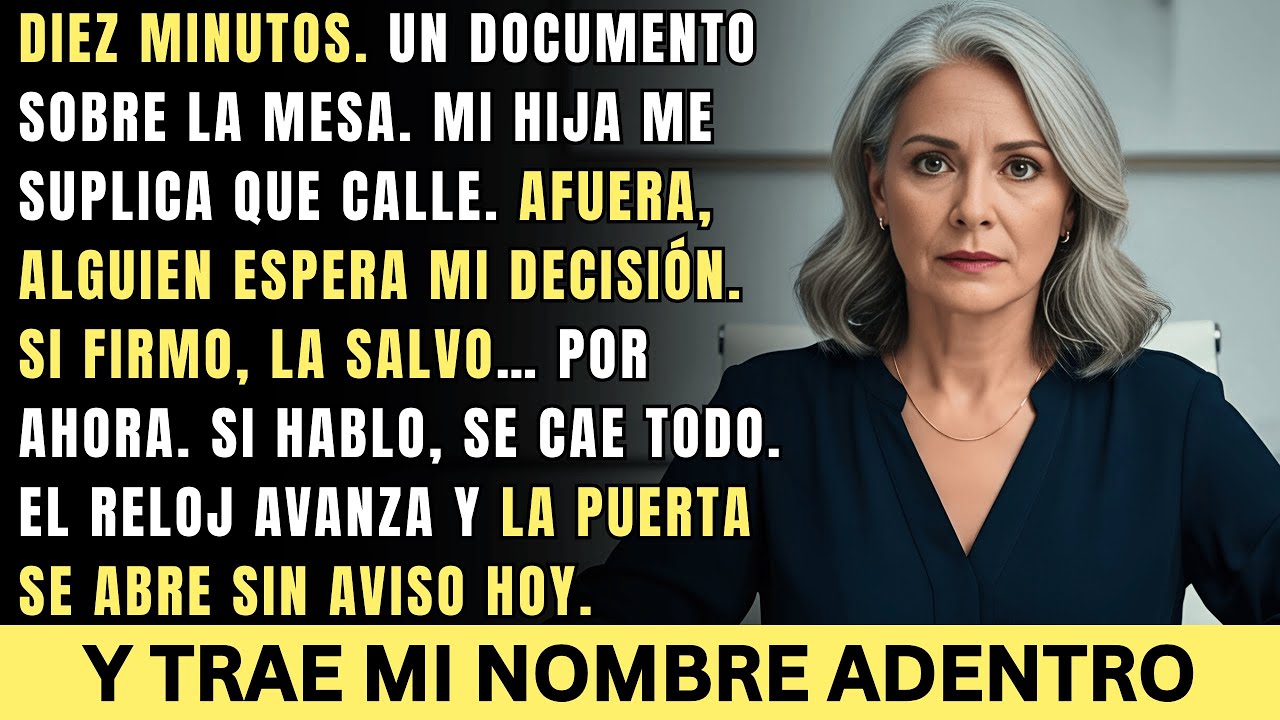 Tenía 10 minutos para decidir: proteger a mi hija o decirlo todo
