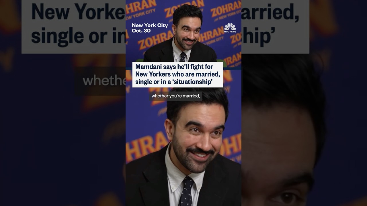 Mamdani says he’ll fight for New Yorkers who are married, single or in a ‘situationship’