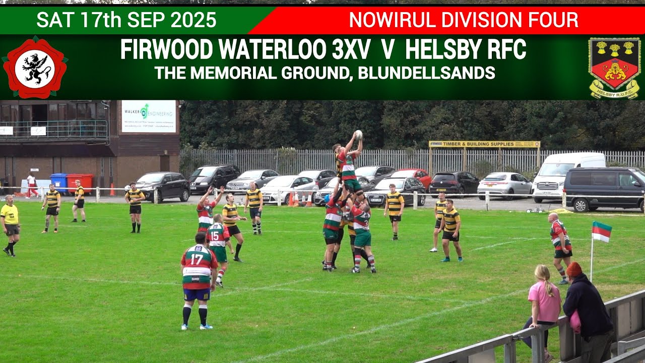 The LONGEST Try! ⌚️🏉🙋🏻‍♂️  (Firwood Waterloo 3XV Vs Helsby RFC (27.09.25))