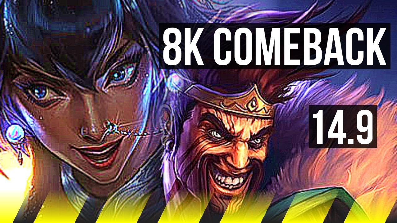 NILAH & Thresh vs DRAVEN & Alistar (ADC) | 8k comeback | EUW Grandmaster | 14.9