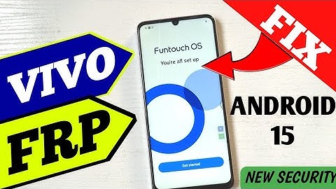 All Vivo Android 15 FRP Bypass 2025 | Google Account Remove Without PC | Latest Security Patch