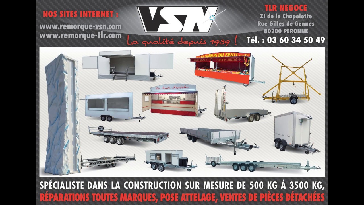 TLR NEGOCE Location de remorques