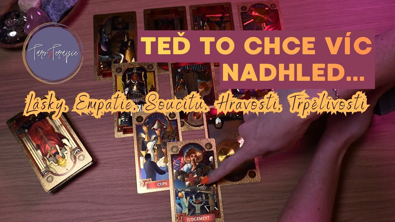 Teď to chce víc nadhled... lásky, trpělivosti,... #taroterapie #tarot  #vykladkaret #barbraspirit