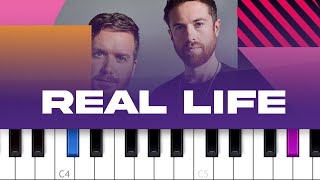 Duke Dumont x Gorgon City ft Naations - Real Life (piano tutorial)