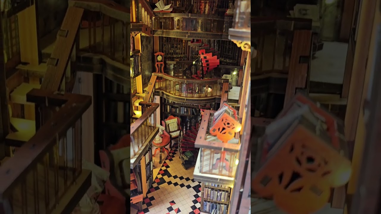 Abbey Library book nook kit