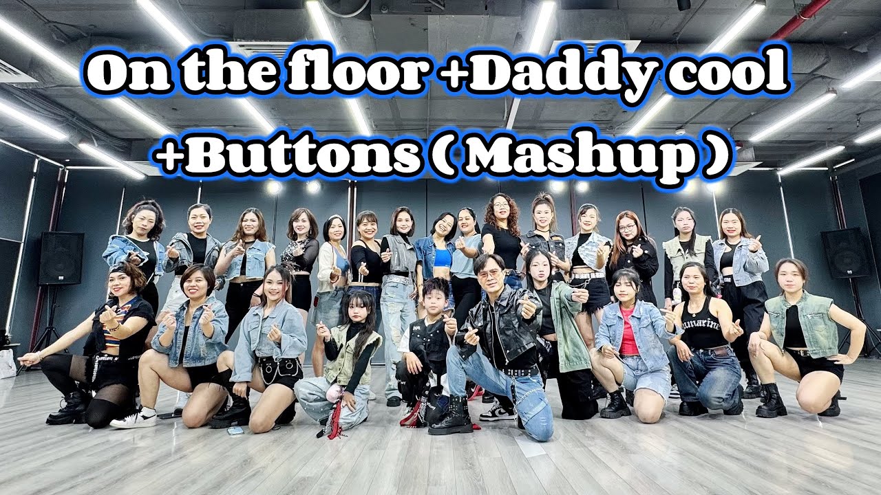 On the floor & Daddy cool &Button remix | Tiktok dance | Lamzbiboy [serie Cách nhảy, Dạy nhảy]