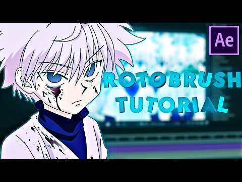 Easy Masking With Rotobrush - After Effects AMV Tutorial
