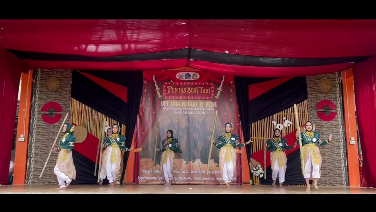 TARI BULOH BAMBU, PEMENTASAN TARI 2026 (Ujian Praktek) UPT SMAN 13 BONE