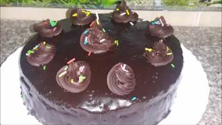 Chocolate truffle cake/rich and moist cake/recipe-200