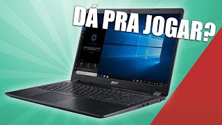 NOTEBOOK i5 8265U + MX130 - SERÁ QUE RODA ALGUM JOGO? #2 | Review Acer Aspire 5 A515-52G-58LZ