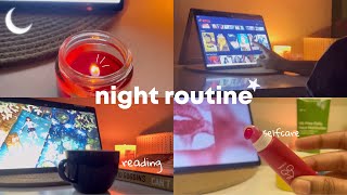 my night routine 🕯 | cozy & peaceful