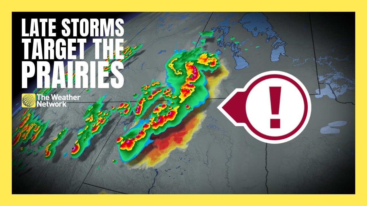 Severe Storms Threaten Southern Prairies on Thursday Night | #forecast ...
