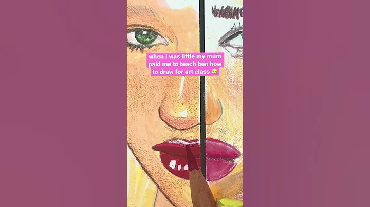 My BROTHER thinks he is BETTER THAN ME at drawing💀 my turn now!💅 | JULIA GISELLA