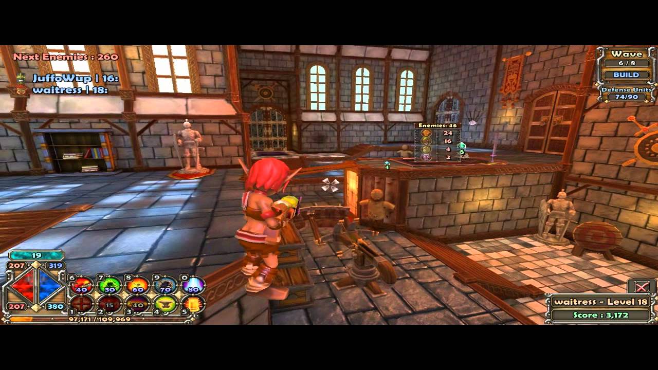 Dungeon Defenders E10 - Castle Armoury - Huntress Playthrough /ft. GoingJuffoWup