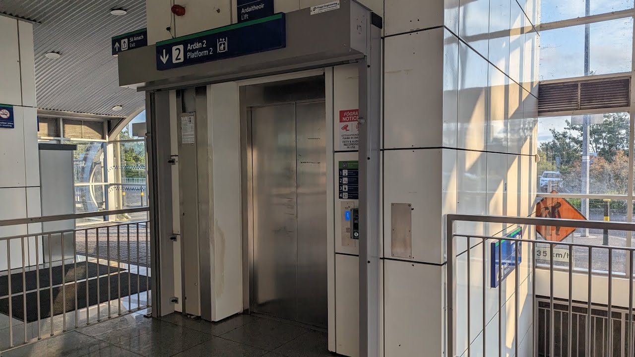 *Massive jolt* Orona Midwestern Lift at Navan Road Parkway Station Dublin