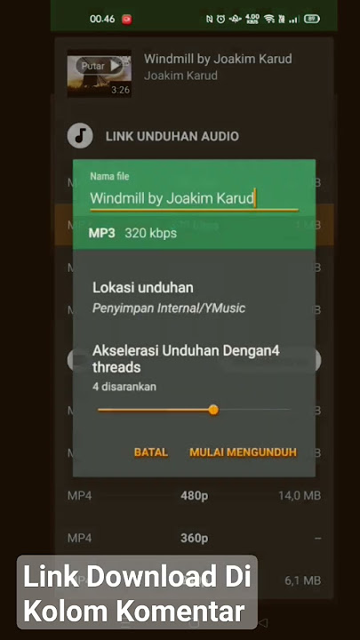 Aplikasi Download MP3 & MP4 Termudah !!