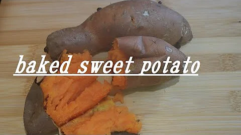 baked sweet potato【焼き芋　yakiimo】- japanese kitchen