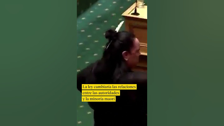 Una ‘haka’ de ira explota en el Parlamento de Nueva Zelanda