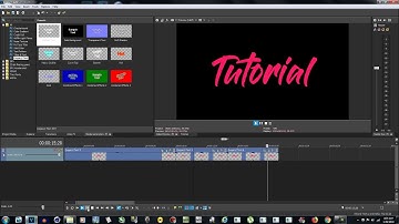 Write-On Text Effect | Sony Vegas Tutorial Part 2