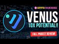 Venus  defi review  prime launch 10x potential