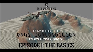 BFME Worldbuilder (Map Editor) Episode 1: The Basics | BFME2 | ROTWK | Age of the Ring mod