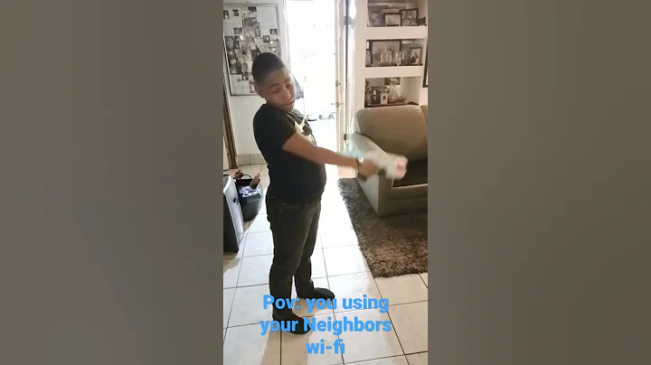 pov: you are using your Neighbors wi-fi but they c...