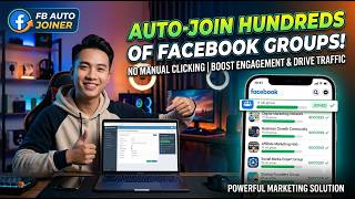 How to Auto-Join Hundreds of Facebook Groups Instantly