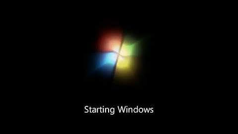 Windows 7 startup with Windows XP sound