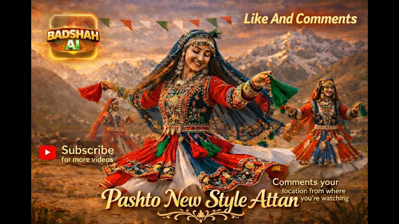 Attan Hagha Pakhwanai Meena | Pashto New Style Song 2026 | Badshah Ai Studio