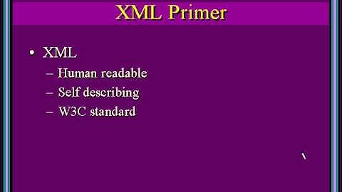 80 XML Primer
