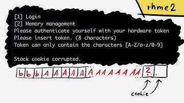Defeat a stack cookie with bruteforce - rhme2 Photo manager (pwn 100)