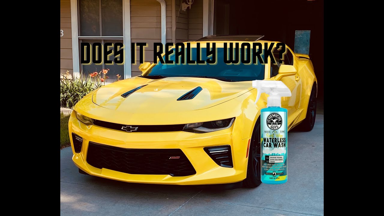 Don't try chemical guys waterless wash without watching this