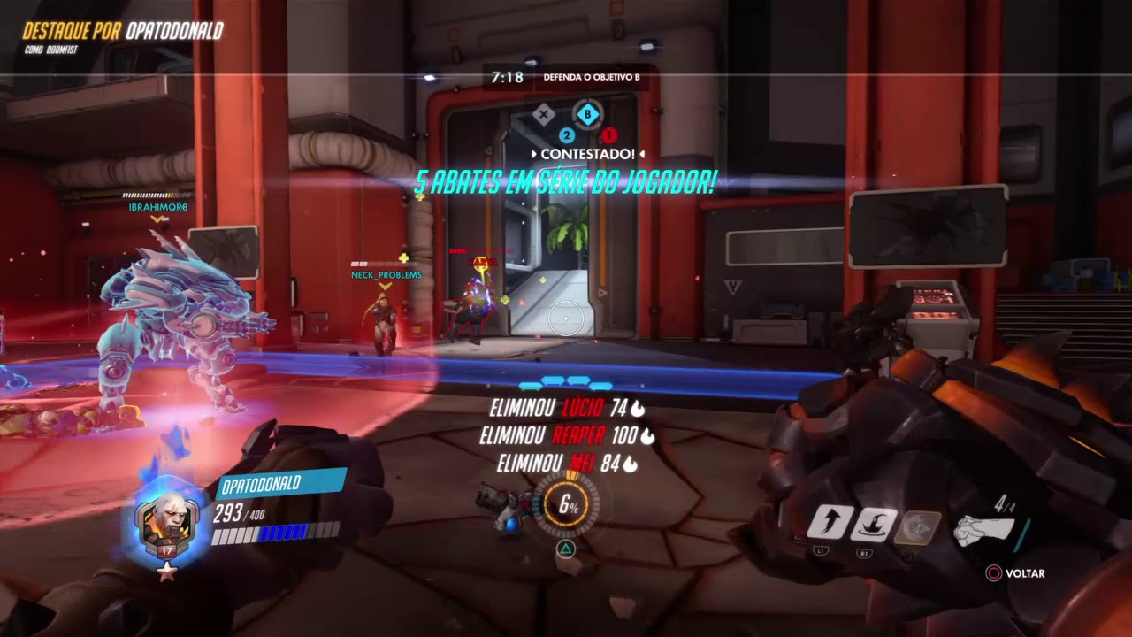 My ultimate attack with Doomfist