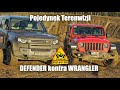 Land Rover DEFENDER kontra Jeep Wrangler. Porównanie Terenwizji