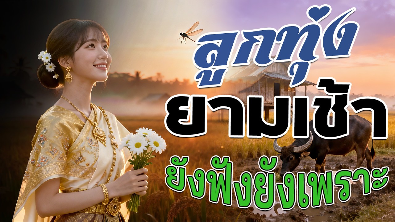 เพลงลูกทุ่งฟังเพราะ 100% ไม่มีโฆษณา #รวมเพลงลูกทุ่งฟังเพราะ #เสียงดี #ฟังแบบต่อเนื่อง
