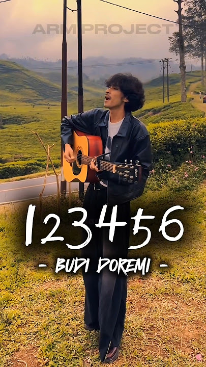 ENAK NIH VIBES NYA!! lagu 123456 - Budi Doremi cover oleh om Weswey #akustik #folk #nature #alam