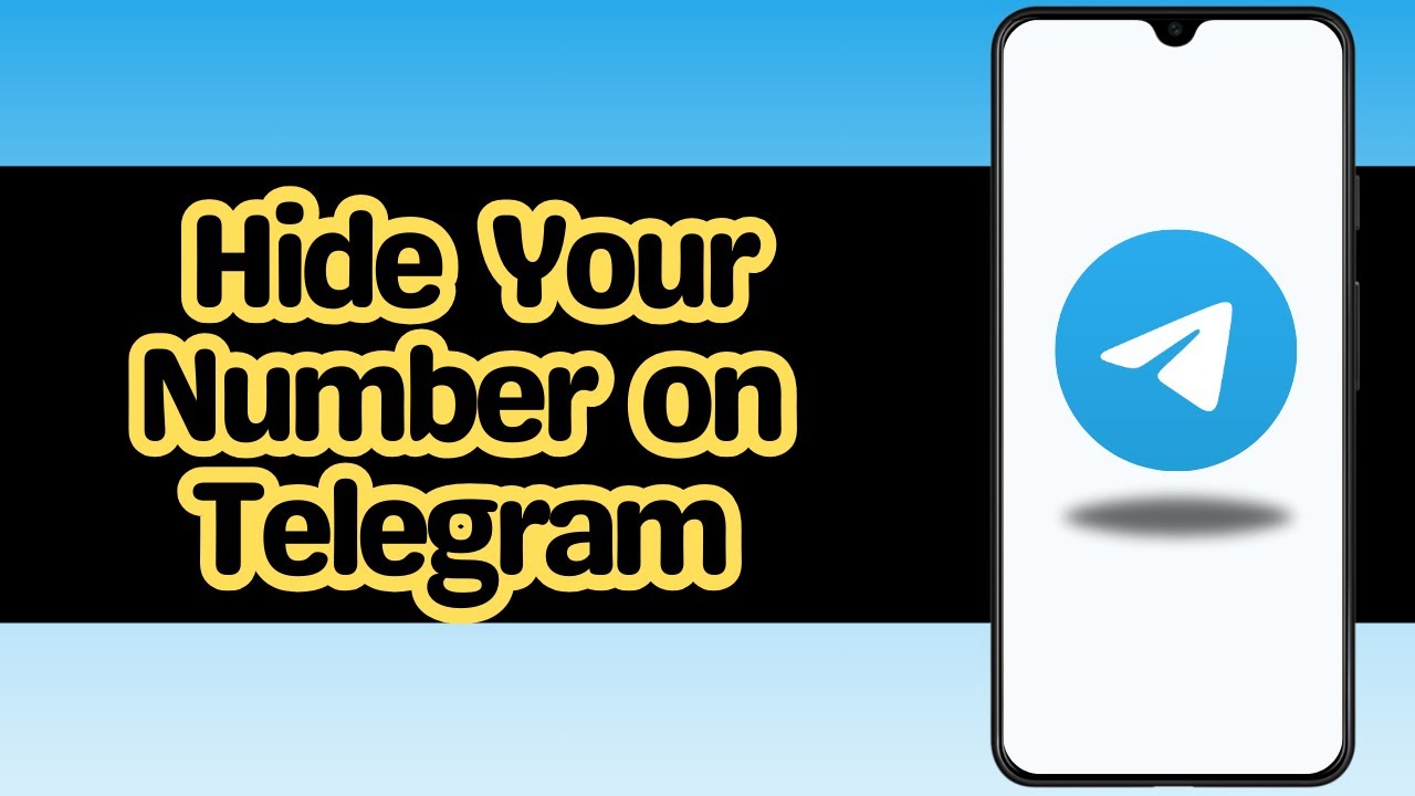 How to hide your number on Telegram - YouTube