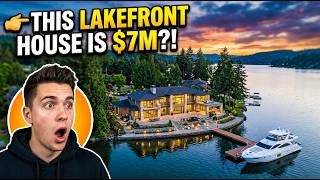 This $7,000,000 Lake House Has Its Own Private Dock 😳