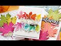 Colorful Fall Cards with Honey Bee Stamps