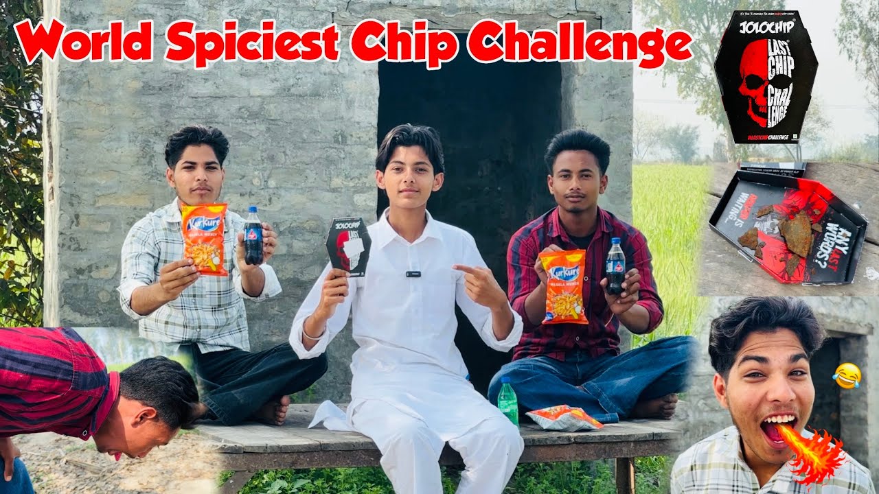 We Tried the World’s Spiciest Chip… Big Mistake 😱🔥