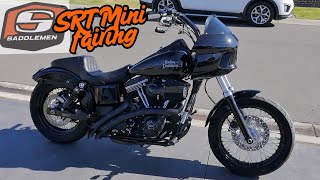 Saddlemen S-RT mini fairing - Installation on a Dyna