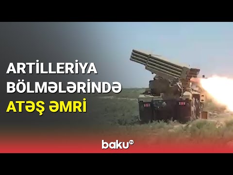 Ordumuzun raket və artilleriya bölmələrində atəş tapşırıqları icra edildi