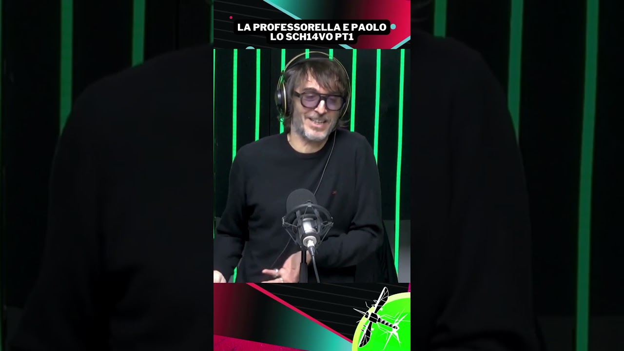 A La Zanzara, la Professorella e Paolo lo schi4vo PT1