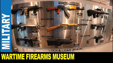 Lock & Load Miami military war museum firearms machine guns pistols weapons | Jarek in Florida USA