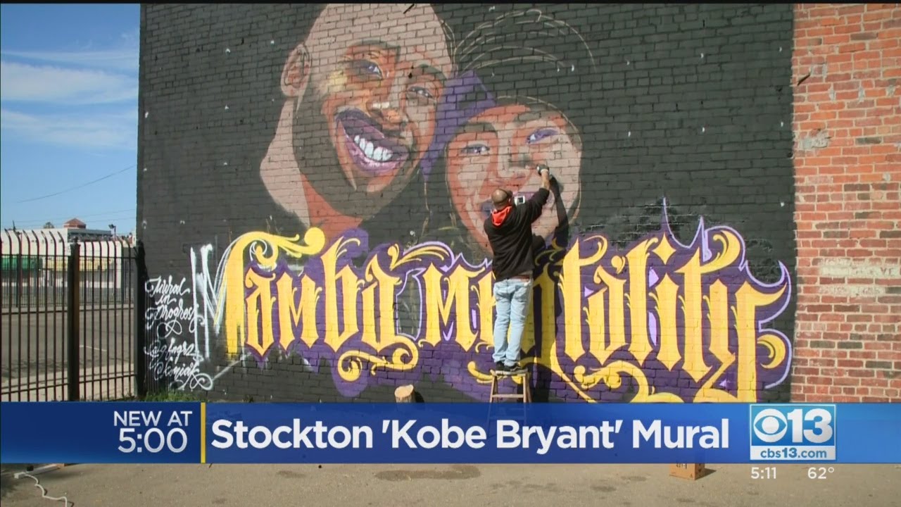 Stockton Kobe Bryant Mural