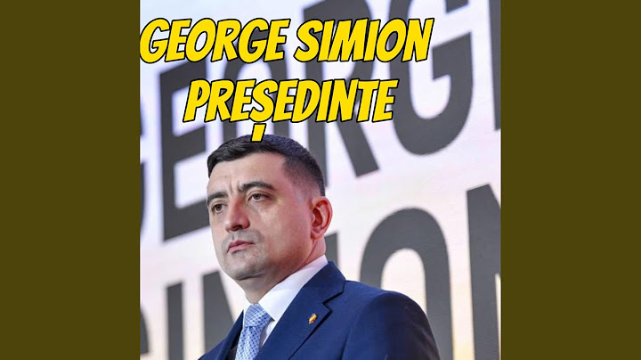 George Simion Presedinte
