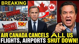 FLIGHT CHAOS: Air Canada Cancels ALL US Routes, Airports in Complete Shutdown | George Conway