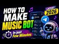Telegram Music Bot Kaise Banaye 2026 | Bina Coding, Bina Hosting | Full Tutorial